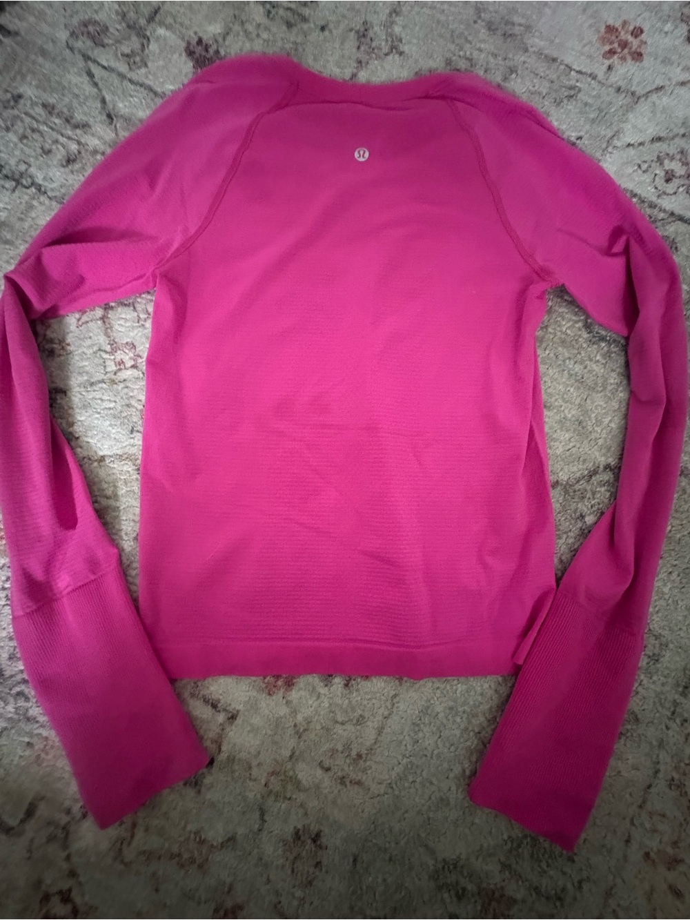 Lululemon Pink Long-Sleeve Swiftly Tech - Picture 2 of 2